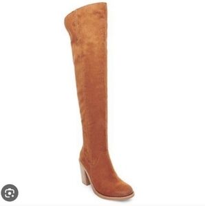 DV by dolce vita faux suade over the knee boots hippie boho